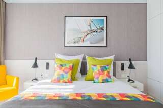 Апарт-отели Dune Resort Mielno - B Мельно Апартаменты Делюкс с 1 спальней, боковой вид на море-14